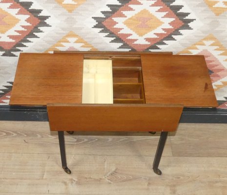 Opal Teak Sewing Box from Opal Möbel, 1960s-AFE-1356743