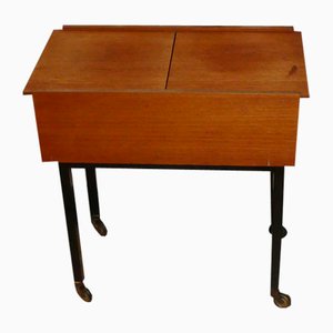 Opal Teak Sewing Box from Opal Möbel, 1960s-AFE-1356743