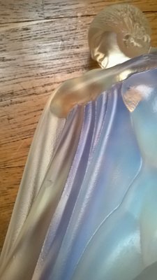 Opalescent Glass Nude Figure from Etling, 1920s-EI-739521