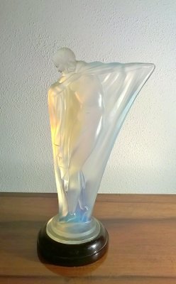 Opalescent Glass Nude Figure from Etling, 1920s-EI-739521