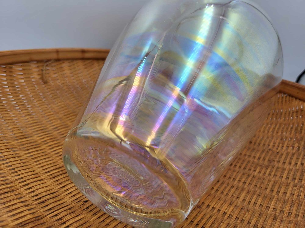 Opalescent Glass Vase, 1970s