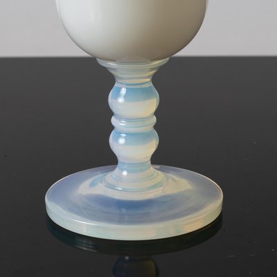 Opaline Glass Goblet Vase from Sevres, 1960s-IXK-1348955