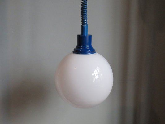 Opaline Glass Pendant, Germany, 1970s-UKG-1135149