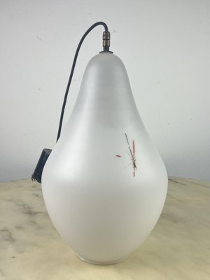 Opaline Glass Pendant Light, Italy, 1960s-YST-1790246