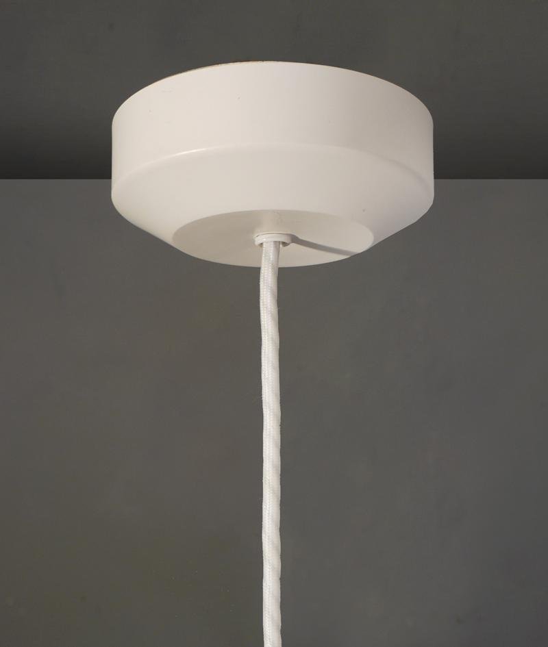 Opaline Glass Satellite Pendant Lamp by Vilhelm Wohlert for Louis Poulsen, 1970s