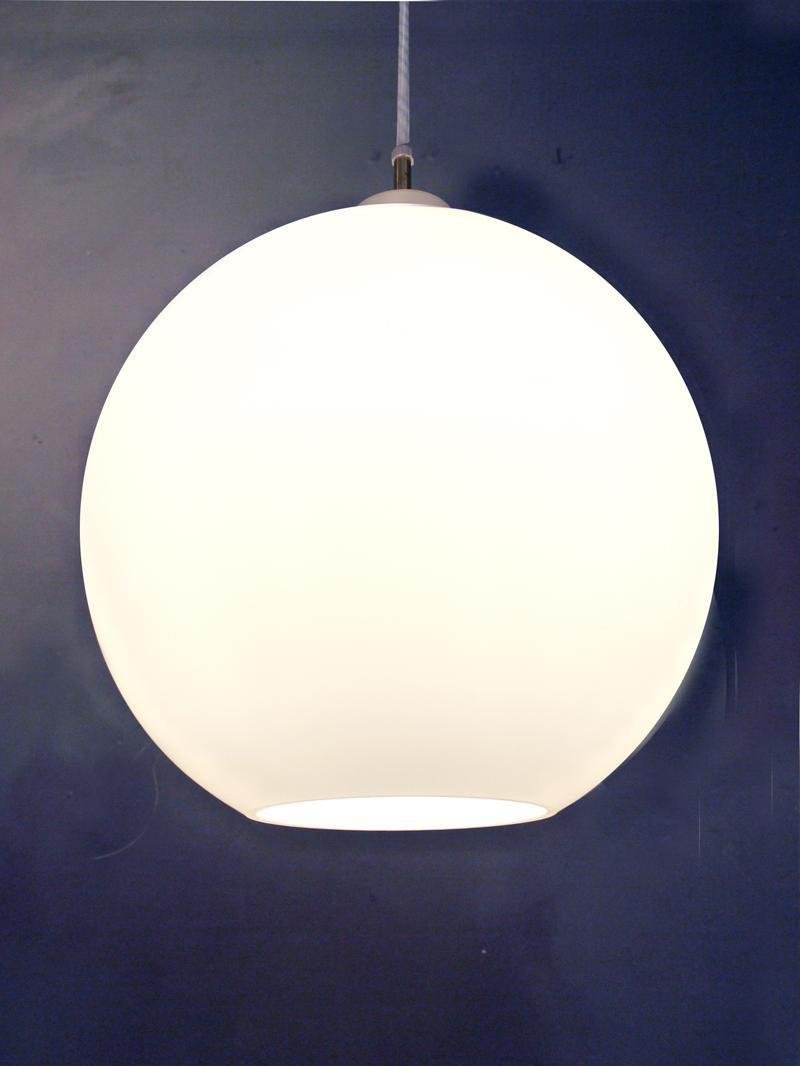 Opaline Glass Satellite Pendant Lamp by Vilhelm Wohlert for Louis Poulsen, 1970s