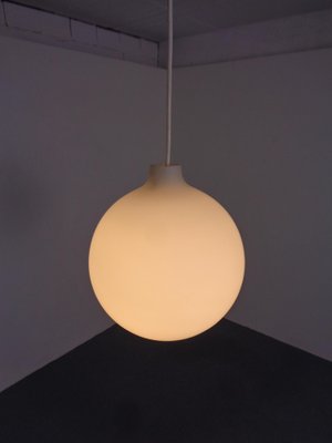 Opaline Glass Satellite Pendant Lamps by Vilhelm Wohlert for Louis Poulsen, 1960s, Set of 2-RDW-1803218