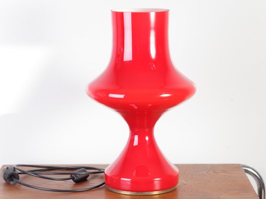 Opaline Glass Table Lamp by Stefan Tabery, 1970s-ALG-620894