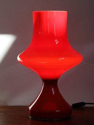 Opaline Glass Table Lamp by Stefan Tabery, 1970s-ALG-620894