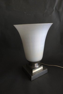 Opaline Glass Tulip Lamp, 20th Century-WSV-1287186