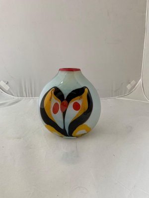 Opaline Glass Vase by Ludmilla & Dimitri Shushkanov, 1970s-IJR-546835