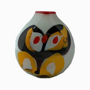 Opaline Glass Vase by Ludmilla & Dimitri Shushkanov, 1970s-IJR-546835