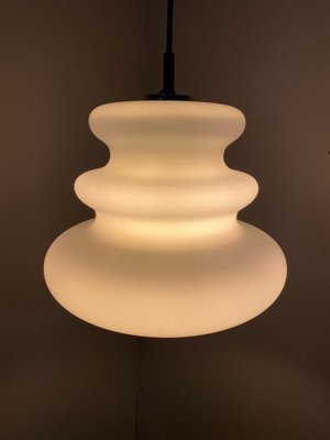 Opaline Hanging Lamp from Peill & Putzler, 1970s-DT-2026302