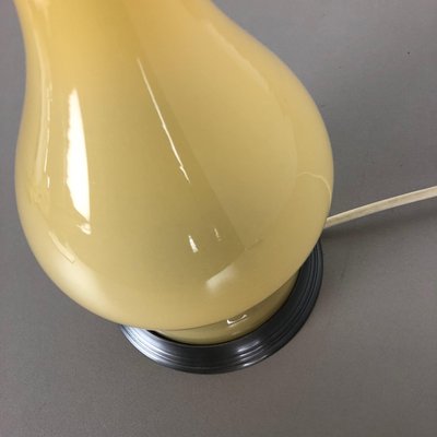 Opaline Murano Glass Honey Table Light by Cenedese Vetri, 1960s-QZ-1130733