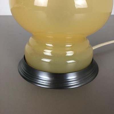 Opaline Murano Glass Honey Table Light by Cenedese Vetri, 1960s-QZ-1130733