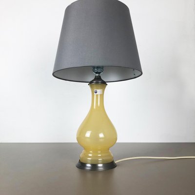 Opaline Murano Glass Honey Table Light by Cenedese Vetri, 1960s-QZ-1130733