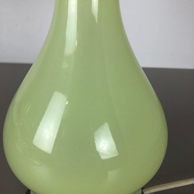 Opaline Murano Glass Lime Table Light by Cenedese, 1960s-QZ-1132568