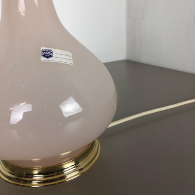 Opaline Murano Glass Table Light by Cenedese, Italy, 1960-QZ-1132569