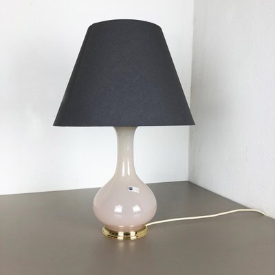 Opaline Murano Glass Table Light by Cenedese, Italy, 1960-QZ-1132569