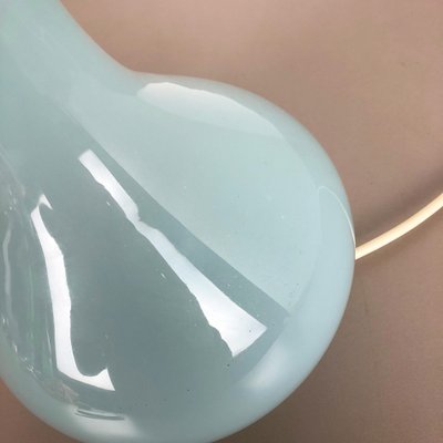 Opaline Murano Glass Table Light by Cenedese Vetri, Italy, 1960s-QZ-1052923