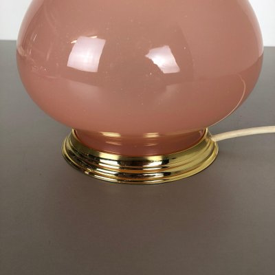 Opaline Murano Glass Table Light by Cenedese Vetri, Italy, 1960s-QZ-1052922