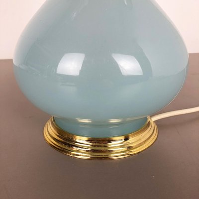 Opaline Murano Glass Table Light by Cenedese Vetri, Italy, 1960s-QZ-1052923