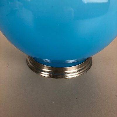 Opaline Murano Glass Table Light from Cenedese Vetri, Italy, 1960s-QZ-1053001