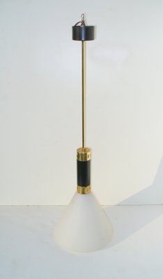 Opaline Pendant Lamp from Stilnovo, 1950s-EI-361957