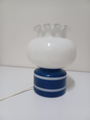 Opaline Table Lamp, 1970s-ZQS-2034734