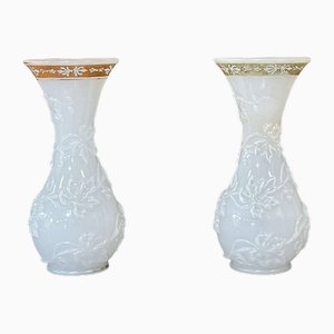 Opaline Vases, Early 20th Century, Set of 2-QYF-1763108