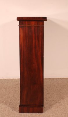 Open Bookcase in Mahogany, England, 19th Century-HPU-1761692