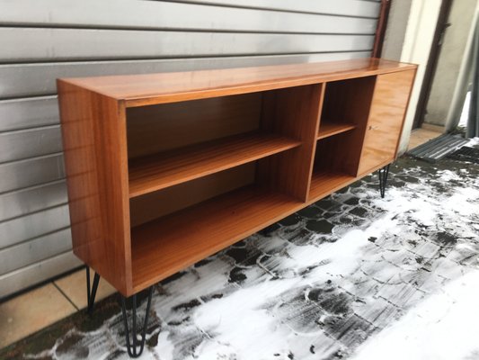 Open Bookcase on Metal Legs, 1970s-WQQ-1112903