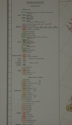 Opera Cartographic Mirabile Card from North Sea to the Mediterranean and Ethnographic Europe from C. T. I. Milan, Italy, 1939, Set of 3-ERB-964836