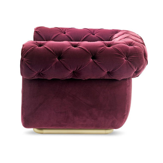 Opera Purple Armchair by Stefano Giovannoni