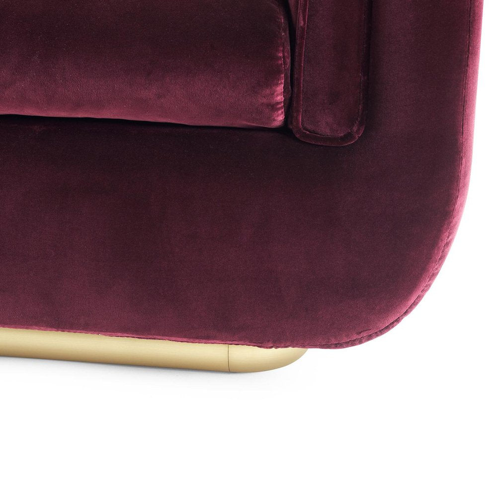 Opera Purple Armchair by Stefano Giovannoni