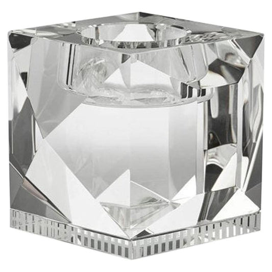 Ophelia Clear Crystal T-Light Holder by Reflections Copenhagen