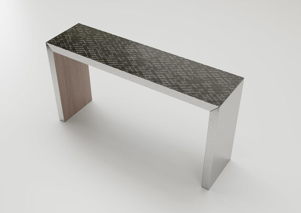 Optical Console Table by Andrea Bonini