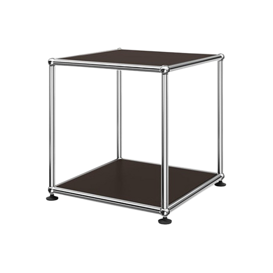 1x1 Metal Side Table [W350XD350XH350] by Usm #USM Brown