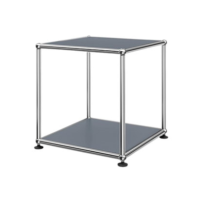 1x1 Metal Side Table [W350XD350XH350] by Usm #USM Mid-Gray