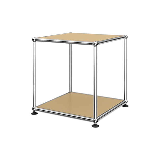 1x1 Metal Side Table [W350XD350XH350] by Usm #USM Beige