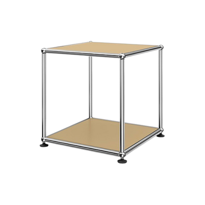 1x1 Metal Side Table [W350XD350XH350] by Usm #USM Beige
