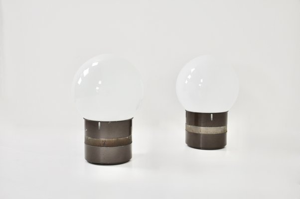 Oracolo Table Lamps attributed to Gae Aulenti for Artemide, 1969, Set of 2-HFM-1702537