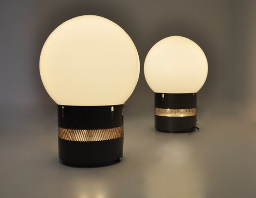 Oracolo Table Lamps attributed to Gae Aulenti for Artemide, 1969, Set of 2-HFM-1702537