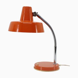 Orange Adjustable Table Lamp, Czechoslovakia, 1970s-TZ-723127