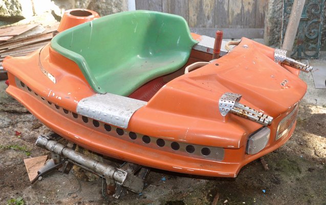 Orange and Green Carousel Plane, 1960s-ROJ-1718556