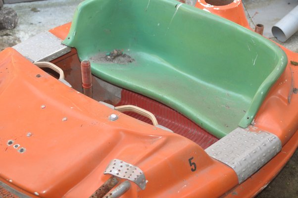 Orange and Green Carousel Plane, 1960s-ROJ-1718556