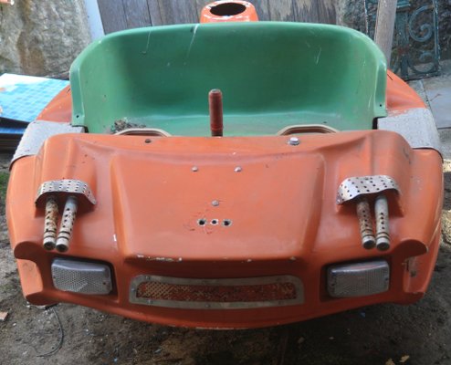 Orange and Green Carousel Plane, 1960s-ROJ-1718556