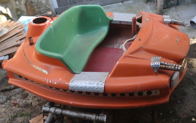 Orange and Green Carousel Plane, 1960s-ROJ-1718556