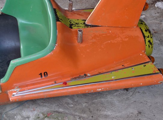 Orange and Green Carousel Plane, 1960s-ROJ-1720068