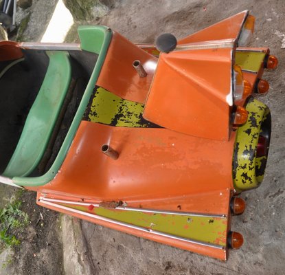 Orange and Green Carousel Plane, 1960s-ROJ-1720068